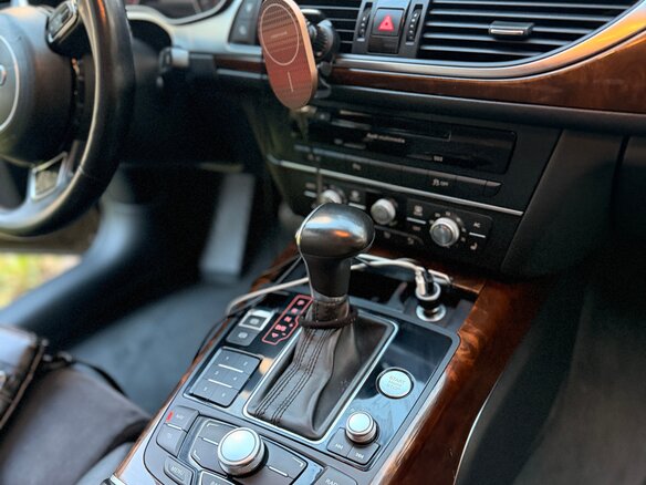 2013 Audi A6 IV (C7), чёрный, 1390000 рублей - вид 8