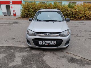 2014 Lada (ВАЗ) Kalina II, серебристый, 325000 рублей, вид 1