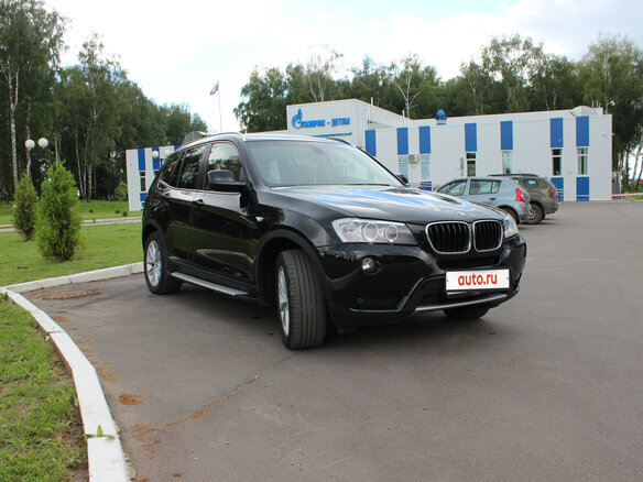 2011 BMW X3 20d xDrive II (F25), чёрный - вид 3