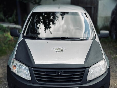 2014 Lada (ВАЗ) Granta I, серебристый, 500000 рублей, вид 3