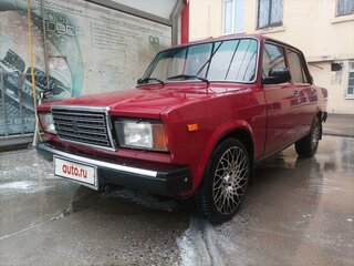2006 Lada (ВАЗ) 2107, пурпурный, 210000 рублей, вид 1