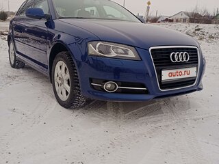 2012 Audi A3 II (8P) Рестайлинг 2, синий, 1400000 рублей, вид 2