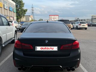 2018 BMW 5 серии 530d xDrive VII (G30/G31/G38), чёрный, 3490000 рублей, вид 2