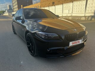 2013 BMW 5 серии 520i VI (F10/F11/F07) Рестайлинг, чёрный, 1850000 рублей, вид 1