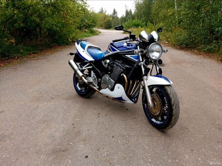 2004 Suzuki Bandit 1200, синий, 400000 рублей, вид 4