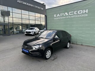 2023 Lada (ВАЗ) Granta I Рестайлинг, чёрный, 643000 рублей, вид 1
