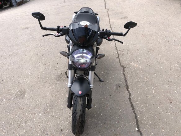 2012 Ducati Monster 696, чёрный, 450000 рублей