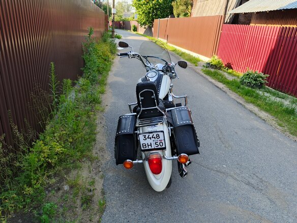 2001 Yamaha XVS650 Drag Star, белый, 666000 рублей - вид 5