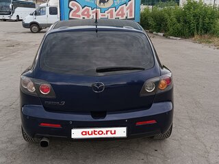 2008 Mazda 3 I (BK) Рестайлинг, синий, 550000 рублей, вид 4