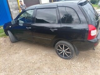2010 Lada (ВАЗ) Kalina I, чёрный, 320000 рублей, вид 1