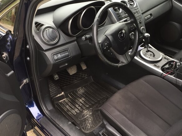 2011 Mazda CX-7 I Рестайлинг, синий, 1050000 рублей - вид 21