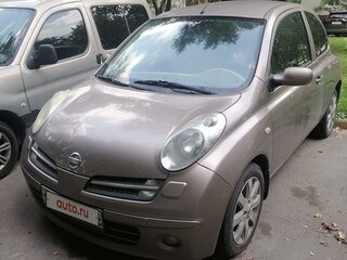 2007 Nissan Micra III (K12), бежевый, 550000 рублей, вид 1