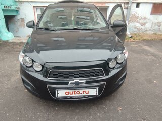 2013 Chevrolet Aveo II, чёрный, 600000 рублей, вид 1