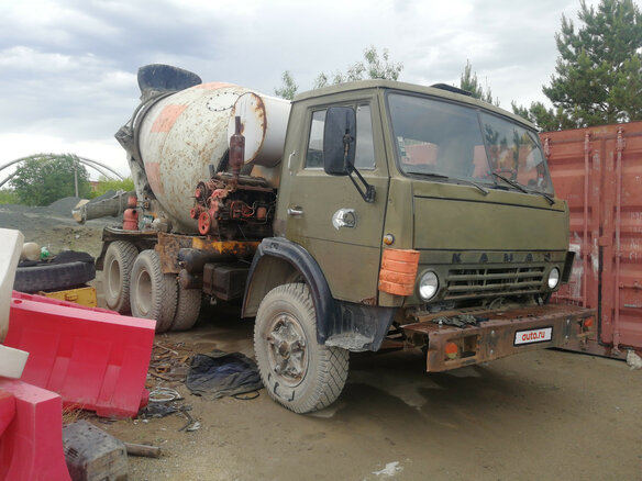 1996 КамАЗ Автобетоносмеситель, зелёный