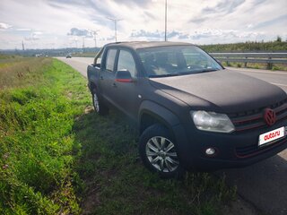 2011 Volkswagen Amarok I, чёрный, 1250000 рублей, вид 3
