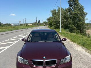 2007 BMW 3 серии 318i V (E90/E91/E92/E93), красный, 850000 рублей, вид 2