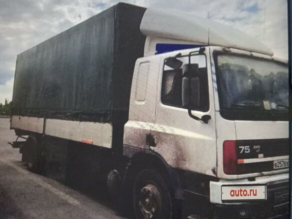 1993 DAF CF 75, белый, 1100000 рублей - вид 6