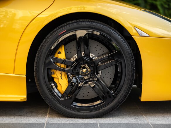2009 Lamborghini Murcielago I Рестайлинг, жёлтый - вид 5