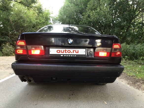 1994 BMW 5 серии 525i III (E34), синий - вид 10