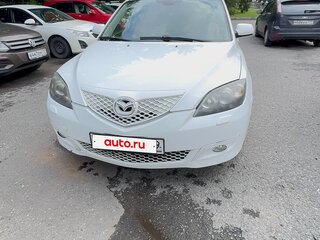 2008 Mazda 3 I (BK) Рестайлинг, белый, 585000 рублей, вид 3