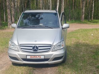 2011 Mercedes-Benz Viano Extralong L3 I (W639) Рестайлинг, серебристый, 2150000 рублей, вид 2