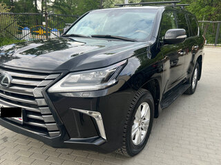 2016 Lexus LX 450d III Рестайлинг 2, чёрный, 7490000 рублей, вид 4