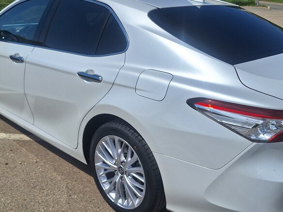 2019 Toyota Camry VIII (XV70), белый, 2700000 рублей - вид 7