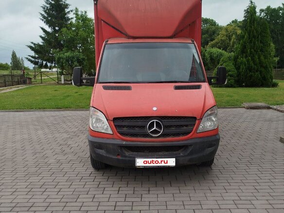 2007 Mercedes-Benz Sprinter, красный