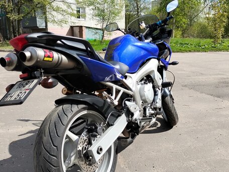 2004 Yamaha FZ6, синий, 425000 рублей, вид 2