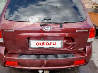 2008 Hyundai Santa Fe Classic Classic, красный, 750000 рублей, вид 3