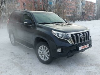 2014 Toyota Land Cruiser Prado 150 Series Рестайлинг 1, чёрный, 4200000 рублей, вид 2