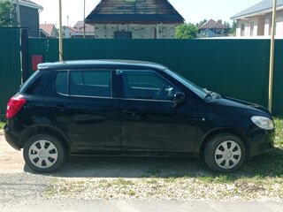 2012 Skoda Fabia II Рестайлинг, чёрный, 255000 рублей, вид 5