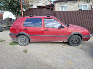 1992 Volkswagen Golf III, красный, 132000 рублей, вид 2