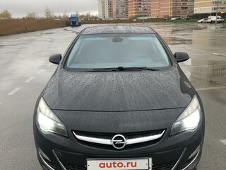 2014 Opel Astra J Рестайлинг, чёрный, 1200000 рублей, вид 2