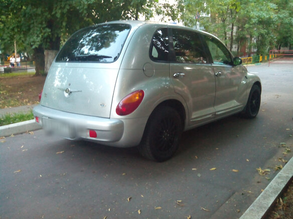 2002 Chrysler PT Cruiser, серебристый - вид 2