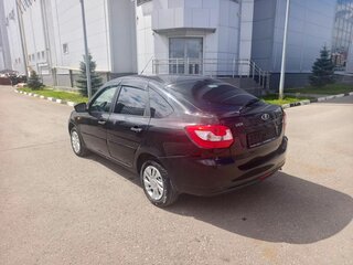 2014 Lada (ВАЗ) Granta I, чёрный, 300000 рублей, вид 4