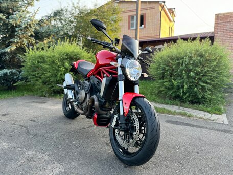 2015 Ducati Monster 1200, красный, 760000 рублей, вид 2