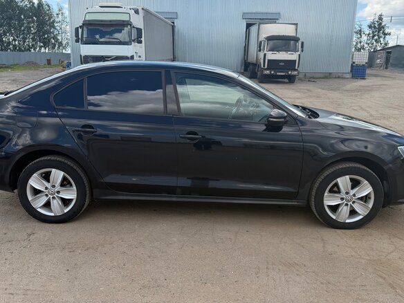 2015 Volkswagen Jetta VI Рестайлинг, чёрный - вид 5