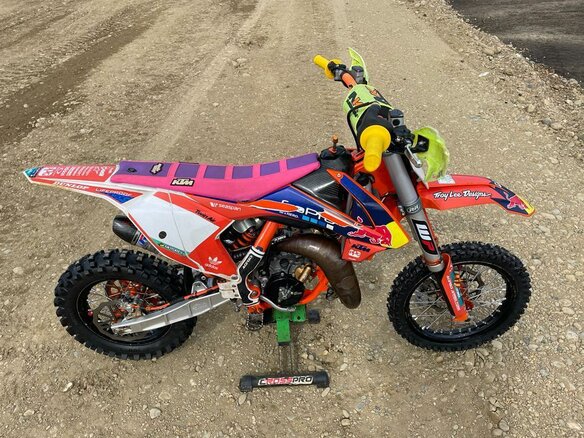 2018 KTM 65 SX, оранжевый, 350000 рублей - вид 12