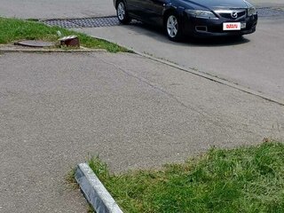 2006 Mazda 6 I (GG) Рестайлинг, чёрный, 600000 рублей, вид 3