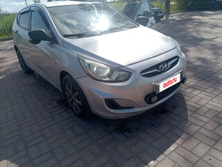 2012 Hyundai Solaris I, серебристый, 690000 рублей, вид 1