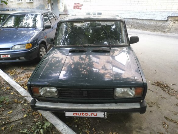 1999 Lada (ВАЗ) 2105, зелёный