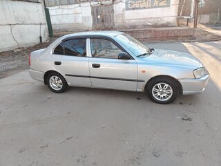 2004 Hyundai Accent ТагАЗ II, серый, 370000 рублей, вид 2