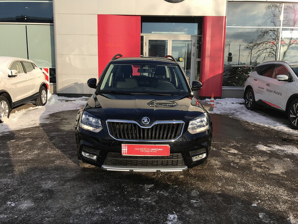 2017 Skoda Yeti I Рестайлинг, чёрный - вид 1