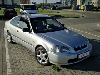 1997 Honda Civic VI, серебристый, 350000 рублей, вид 1