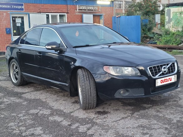 2008 Volvo S80 II, чёрный, 1300000 рублей - вид 2