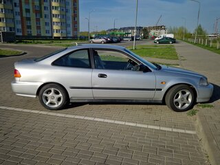 1997 Honda Civic VI, серебристый, 350000 рублей, вид 2