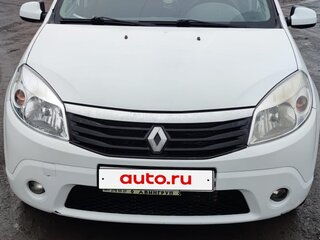2011 Renault Sandero I, белый, 600000 рублей, вид 3