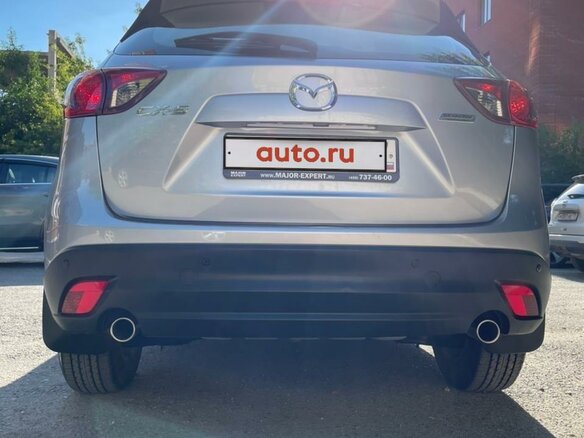 2015 Mazda CX-5 I Рестайлинг, серый - вид 4