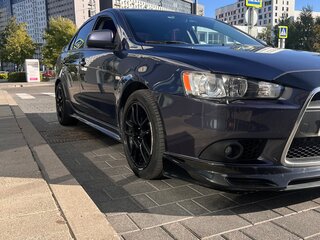 2008 Mitsubishi Lancer X, синий, 850000 рублей, вид 1